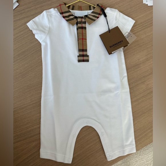 NWT Authentic Burberry baby romper - Picture 1 of 7